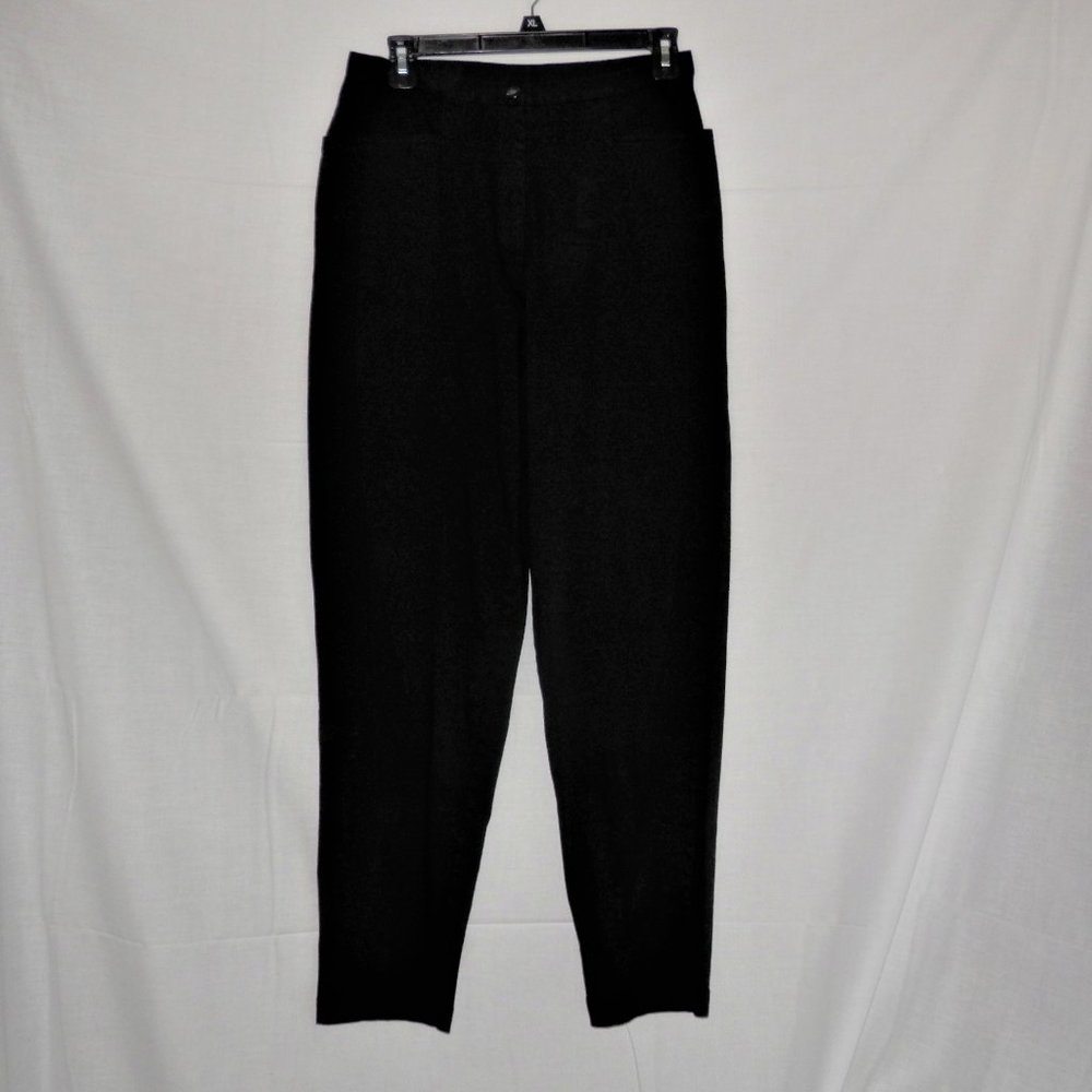 J Jill 8x29 Black Stretch Skinny Ankle Pants H541